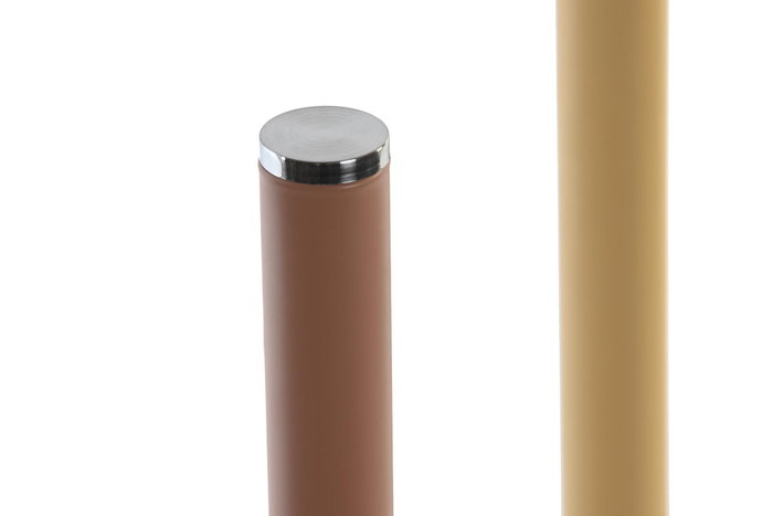 DKD Home Decor Portarrollos de Acero Inoxidable y Bambú, Surtido de 2 DKD Home Decor Portarrollos de Acero Inoxidable y Bambú, Surtido de 2