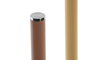 DKD Home Decor Portarrollos de Acero Inoxidable y Bambú, Surtido de 2