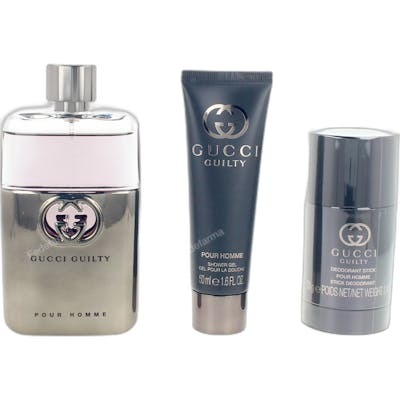 GUCCI GUILTY POUR HOMME Estuche 3 PZ GUCCI GUILTY POUR HOMME Estuche 3 PZ