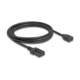 DeLOCK Cable HDMI Automotriz HDMI-A hembra a HDMI-E macho 3 m 4K 60 Hz