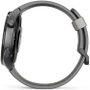 Hama Smartwatch 9000 Reloj Inteligente Negro-Gris Caja de Acero y Pulsera de Silicona GPS Pulsómetro SpO2 Amoled