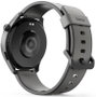 Hama Smartwatch 9000 Reloj Inteligente Negro-Gris Caja de Acero y Pulsera de Silicona GPS Pulsómetro SpO2 Amoled