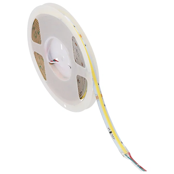 Tira LED COB 5M 12W/M 700Lm/M 4000K IP67 24VDC Flexible para Fuentes y Piscinas