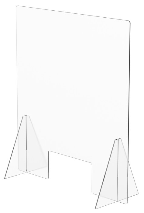 Varias Mampara de Protección Sobremesa Metacrilato Transparente 850x750 mm 2.5 mm Varias Mampara de Protección Sobremesa Metacrilato Transparente 850x750 mm 2.5 mm