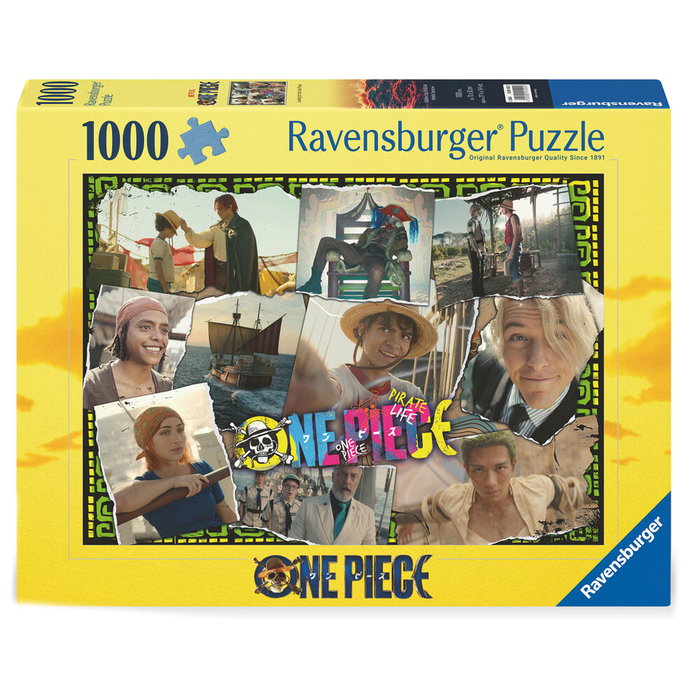 Ravensburger Rompecabezas de 1000 piezas Buscando una pieza