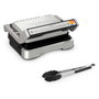Tefal OptiGrill 2in1 GC773D10 Parrilla Eléctrica Acero Inoxidable 2100W 600cm²