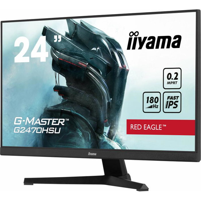 iiyama Monitor Gaming G-Master Red Eagle G2470HSU-B6, 24", Full HD, HDMI, DisplayPort iiyama Monitor Gaming G-Master Red Eagle G2470HSU-B6, 24", Full HD, HDMI, DisplayPort