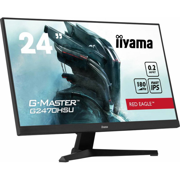 iiyama Monitor Gaming G-Master Red Eagle G2470HSU-B6, 24", Full HD, HDMI, DisplayPort iiyama Monitor Gaming G-Master Red Eagle G2470HSU-B6, 24", Full HD, HDMI, DisplayPort