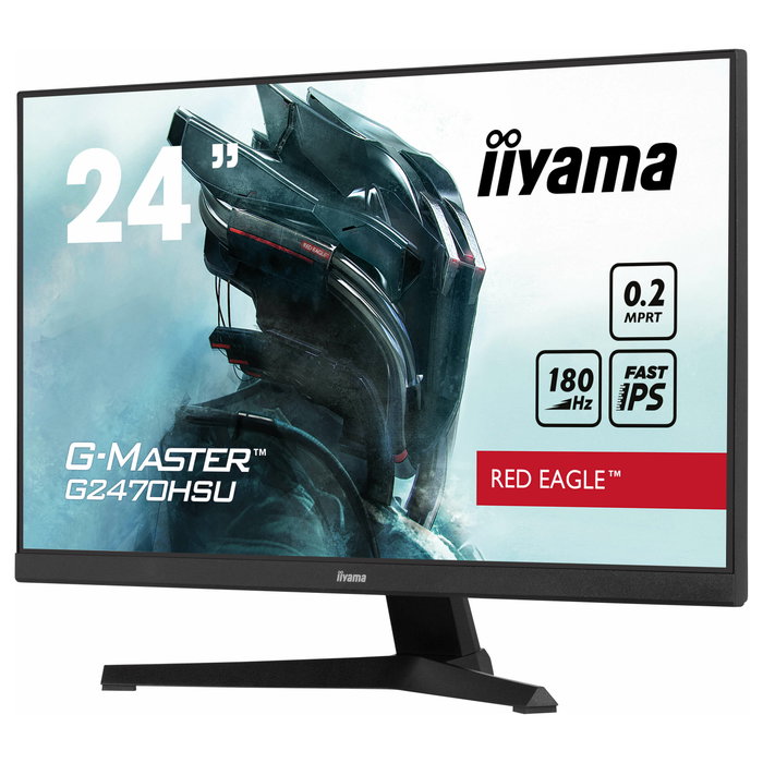 iiyama G-MASTER Red Eagle G2470HSU-B6 24 pulg. Fast IPS 180 Hz Full HD IPS 0,2 ms