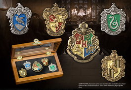 Harry Potter 5 Chapas Collección Casas de Hogwarts