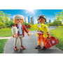 Playmobil Figura Paramédico con Paciente y Accesorios Incluidos