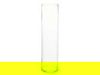 Giftdecor Jarrón de Cristal Cilíndrico Transparente - 15 cm de Diámetro x 60 cm de Alto - Vidrio