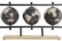 DKD Home Decor Globo Terráqueo con Mango y 3 Bolas