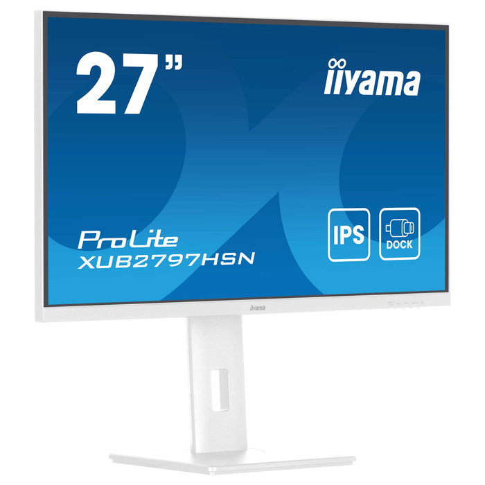 Iiyama ProLite XUB2797HSN-W2 Monitor 27 pulg Full HD IPS Blanco