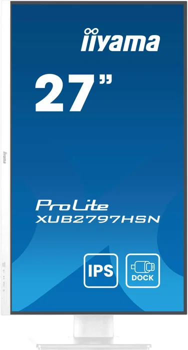 Iiyama ProLite XUB2797HSN-W2 Monitor 27 pulg Full HD IPS Blanco