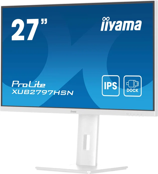 Iiyama ProLite XUB2797HSN-W2 Monitor 27 pulg Full HD IPS Blanco