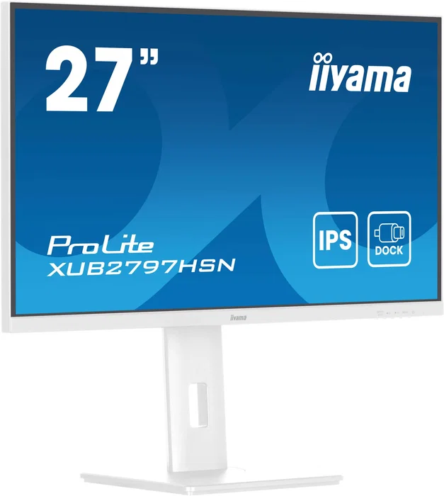 Iiyama ProLite XUB2797HSN-W2 Monitor 27 pulg Full HD IPS Blanco