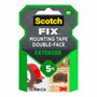Scotch Cinta de montaje de doble cara para exteriores 19 mm x 1,5 m