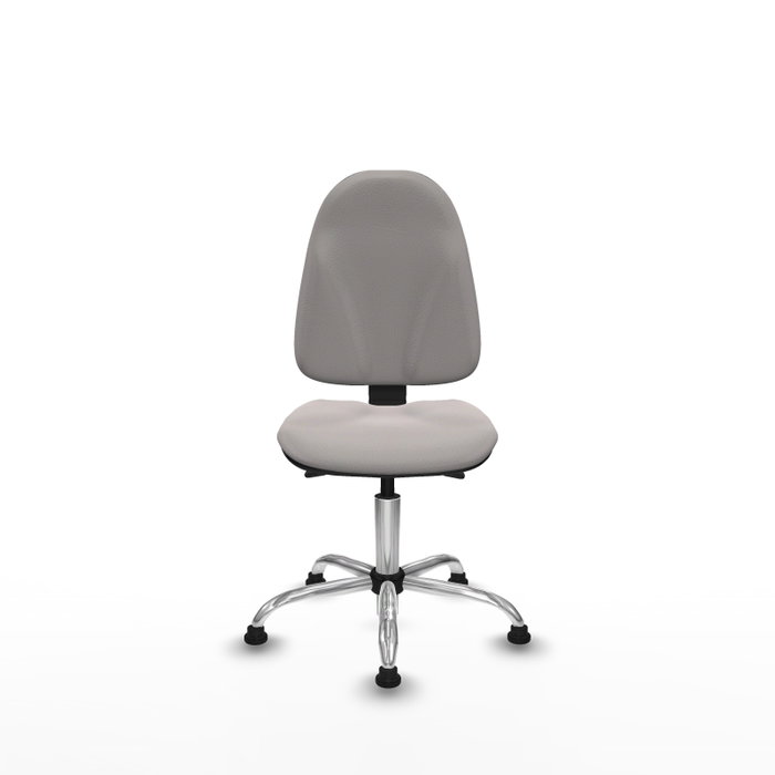PIQUERAS Y CRESPO Silla de oficina Algarra Blanco con mecanismo Asincro