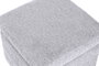 DKD Home Decor Reposapies Urban Gris Claro Marron 43 x 40 x 43 cm Set 2