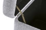 DKD Home Decor Reposapies Urban Gris Claro Marron 43 x 40 x 43 cm Set 2