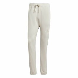 Pantalón Largo Deportivo Adidas All Szn French Terry Regular Tapered Blanco Beige Hombre