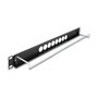 DeLOCK Panel de conexión D-Typ de 19'', 8 puertos RJ45, Montaje en Rack 1U, Negro, 78.1 mm x 44 mm