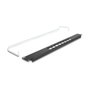 DeLOCK Patchpanel de 19 pulgadas con 8 puertos tipo D y alivio de tensión, 1U, Negro
