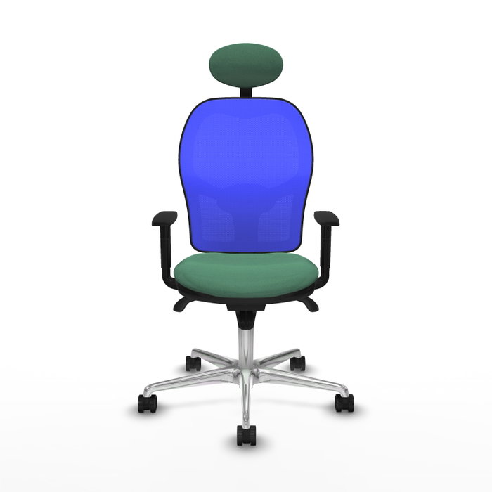 PIQUERAS Y CRESPO Silla de oficina Jorquera Verde Esmeralda y Azul PIQUERAS Y CRESPO Silla de oficina Jorquera Verde Esmeralda y Azul