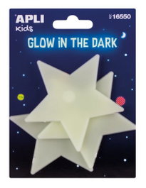 APLI KIDS Blíster 3 Estrellas Glow in the Dark