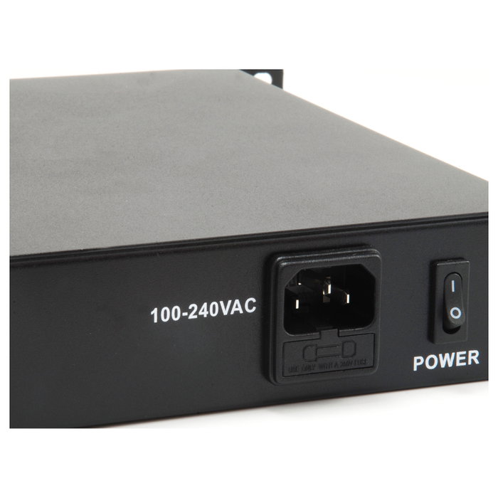 LevelOne GEP-2421W500 Switch PoE Gigabit No Administrado 24 Puertos, 48 Gbit/s, Montaje en Rack