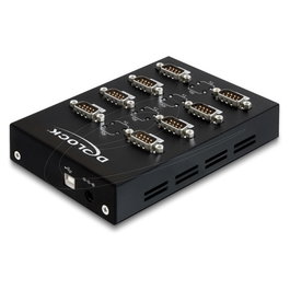 DeLOCK Adaptador USB 2.0 a 8 puertos serie 61860