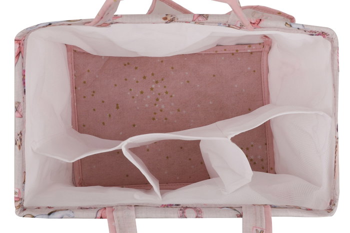 Aberto Design KALS-04348 Cesta de fieltro en polipropileno 100%, Rosa, 30x21x20 cm Aberto Design KALS-04348 Cesta de fieltro en polipropileno 100%, Rosa, 30x21x20 cm