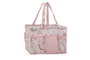 Aberto Design KALS-04348 Cesta de fieltro en polipropileno 100%, Rosa, 30x21x20 cm