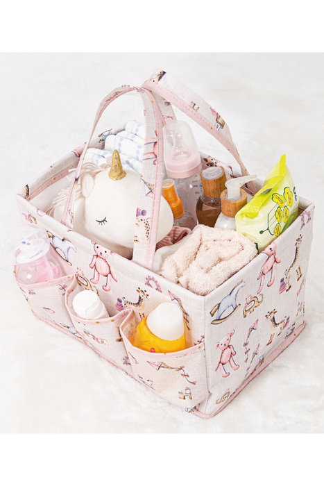 Aberto Design KALS-04348 Cesta de fieltro en polipropileno 100%, Rosa, 30x21x20 cm Aberto Design KALS-04348 Cesta de fieltro en polipropileno 100%, Rosa, 30x21x20 cm