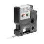 Dymo Rhino Cinta ID1-12 Negro sobre transparente