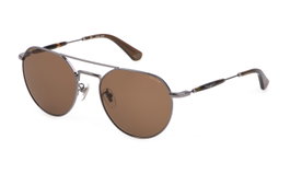 Police SPLF14-55509Y con lentes marrones y detalles grises