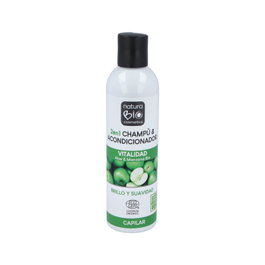 NATURABIO Champú-Acondicionador 2 en 1 Vitalidad 250ml