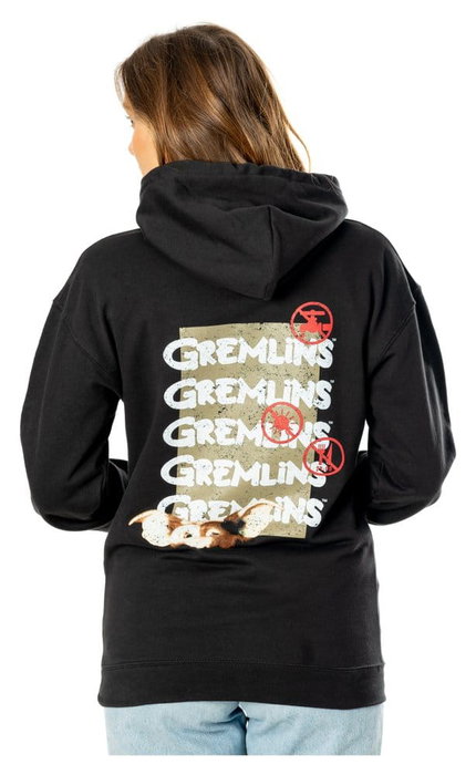 Gremlins Sudadera capucha Front Back Tear-Away Talla L