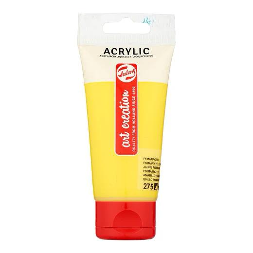 Talens Pintura Acrílica Art Creation Amarillo Primario Tubo 75 mL 275 ++ Talens Pintura Acrílica Art Creation Amarillo Primario Tubo 75 mL 275 ++
