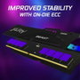 Kingston FURY Beast RGB 64GB (2x32GB) 6000MT/s DDR5 CL30 DIMM Kit