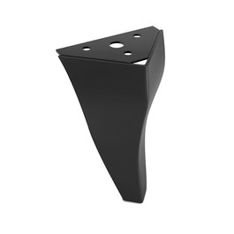 Q&Q Pata Metálica Isela H120 Acabado Negro