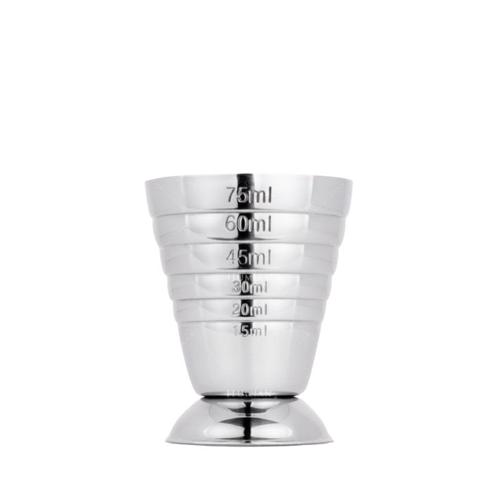 Lumian Urano Jigger Medidor para Coctelería, Acero Inoxidable, Doble Medida 1.5 cl y 7.5 cl Lumian Urano Jigger Medidor para Coctelería, Acero Inoxidable, Doble Medida 1.5 cl y 7.5 cl
