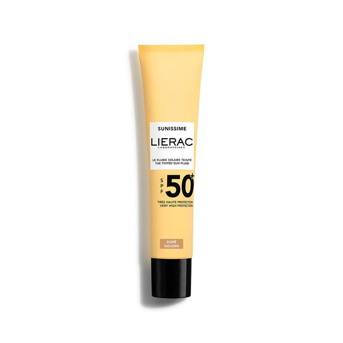 Lierac Sunissime Fluido Solar con Color SPF50+ Golden 40 ml