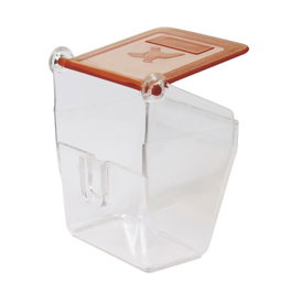 Nayeco Comedero Transparente Estrella para Aves