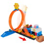 Hot Wheels Supercomisaría de policía City con looping regulable