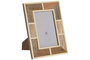 DKD Home Decor Marco de Foto 10x15 Mango y Resina