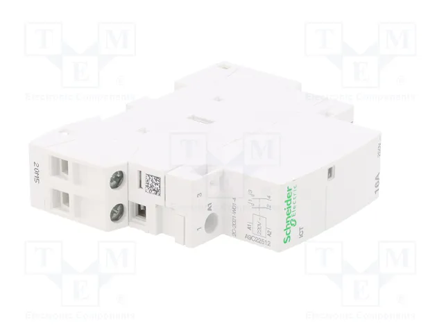 SCHNEIDER ELECTRIC Contactor ICT 2-polar 16A 220VAC SCHNEIDER ELECTRIC Contactor ICT 2-polar 16A 220VAC