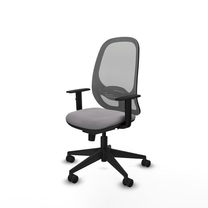 PIQUERAS Y CRESPO Silla de oficina Cilanco Gris con mecanismo Sincro PIQUERAS Y CRESPO Silla de oficina Cilanco Gris con mecanismo Sincro