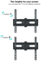 Tooq Soporte de Pared LP7843TN-B para TV de 32-55 pulgadas, Giratorio e Inclinable
